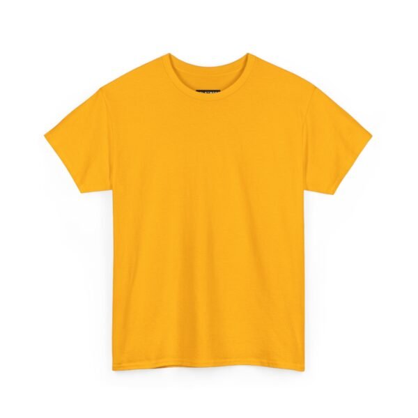 Casual Unisex Heavy Cotton Tee - Comfy Everyday Wear - Image 37