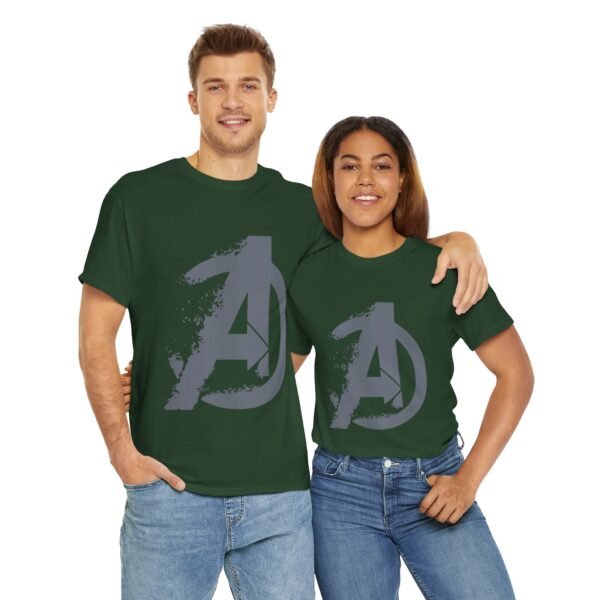 Avengers Inspired Unisex Heavy Cotton Tee - Superhero Fan Shirt - Image 38
