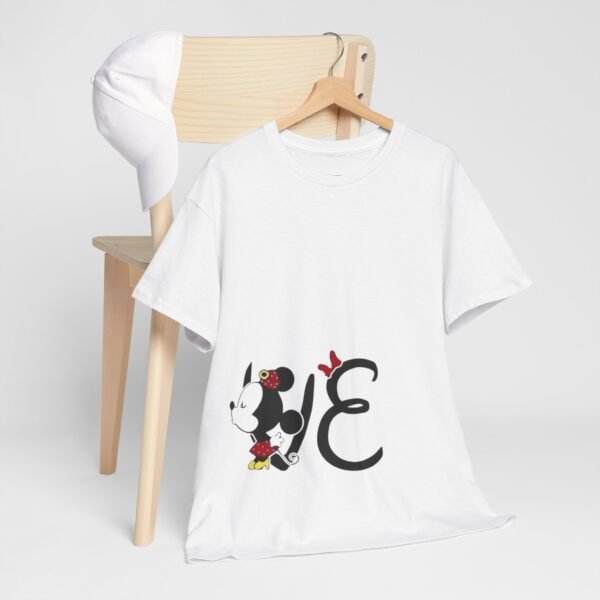 Whimsical Mickey Mouse Unisex Heavy Cotton Tee - Image 5