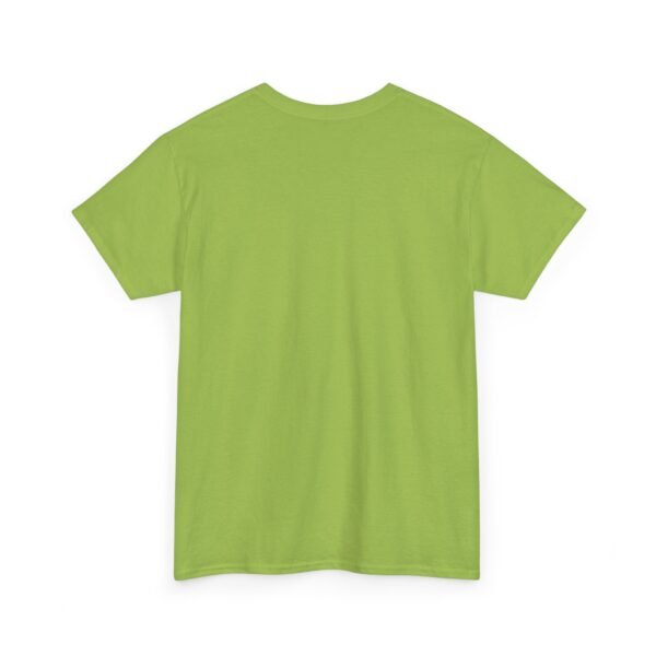 Vibrant Green Unisex Heavy Cotton Tee for Casual Comfort - Image 3