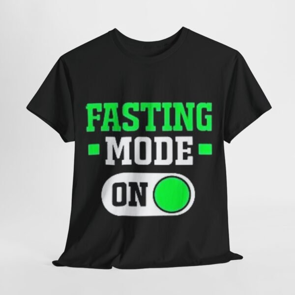 Fasting Mode On Unisex Heavy Cotton Tee | Funny Fitness Shirt