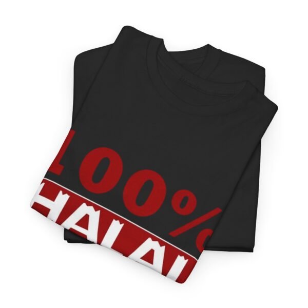 100% Halal Unisex Heavy Cotton Tee - Comfortable and Stylish Faith-Based Apparel - Image 8