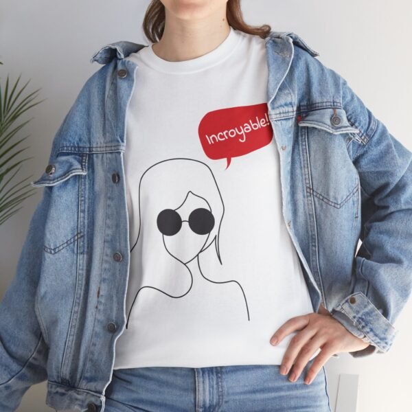 Incredible Vibes Unisex Heavy Cotton Tee - Stylish Graphic T-Shirt for Everyday Wear - Image 11