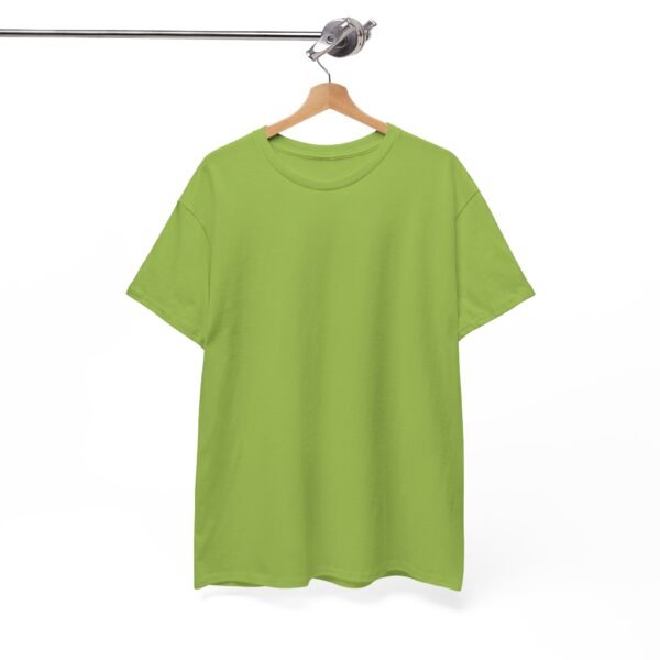 Vibrant Green Unisex Heavy Cotton Tee for Casual Comfort - Image 4