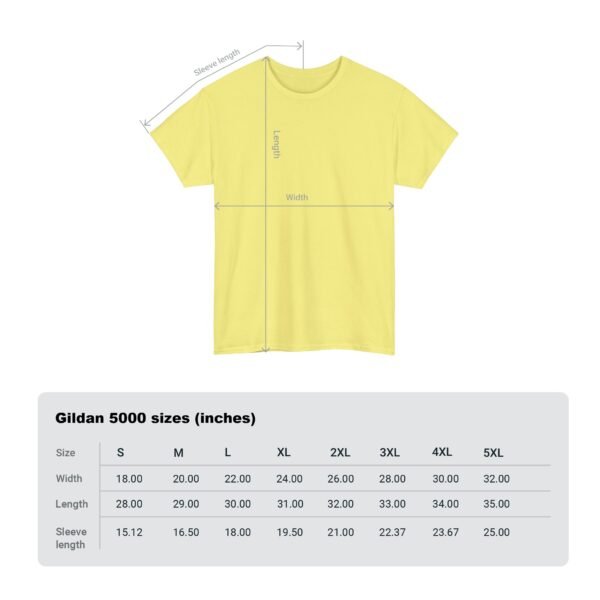 Casual Unisex Heavy Cotton Tee - Comfy Everyday Wear - Image 70