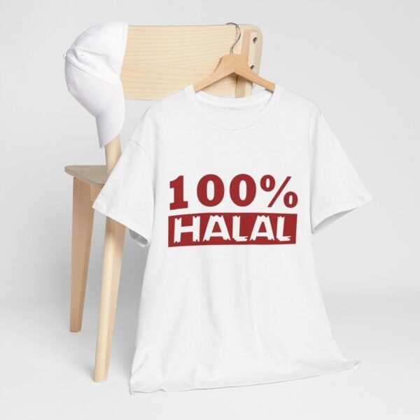 100% Halal Unisex Heavy Cotton Tee - Comfortable and Stylish Faith-Based Apparel - Image 14