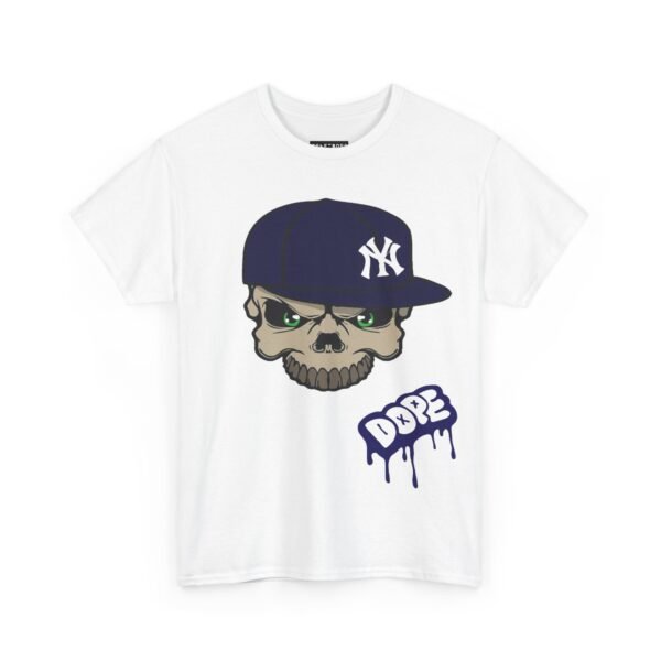 Edgy Skull Graphic Unisex Heavy Cotton Tee - DDBE Streetwear - Image 11