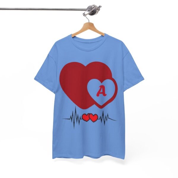 Heartbeat Love Unisex Tee - Perfect for Valentine's Day & Romantic Gifts - Image 14