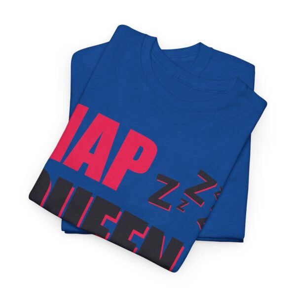 Nap Queen Unisex Heavy Cotton Tee - Perfect for Nappers and Relaxation Lover - Image 12