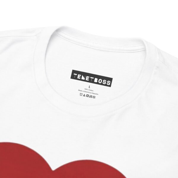 Heartbeat Love Unisex Tee - Perfect for Valentine's Day & Romantic Gifts - Image 6