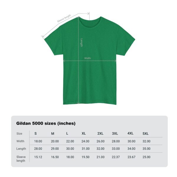 Comfortable Unisex Heavy Cotton Tee - Perfect for Everyday Wear - Image 12
