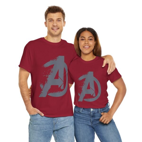 Avengers Inspired Unisex Heavy Cotton Tee - Superhero Fan Shirt - Image 9