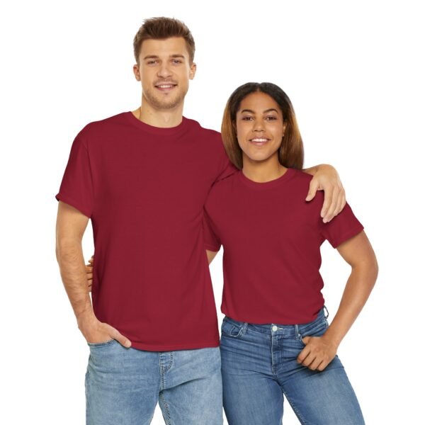 Unisex Heavy Cotton Tee - Comfortable Everyday Wear - Image 33