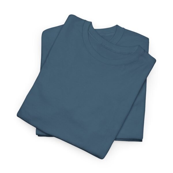 Casual Unisex Heavy Cotton Tee - Comfortable Everyday Wear - Image 36