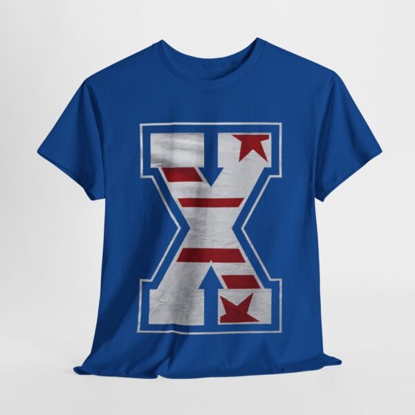 Bold Unisex Heavy Cotton Tee with Star & Stripes Design - Image 19