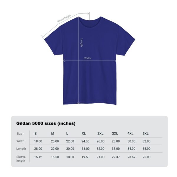 Comfortable Unisex Heavy Cotton Tee - Perfect for Everyday Wear - Image 12