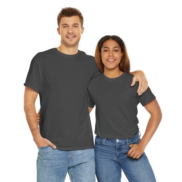 Casual Unisex Heavy Cotton Tee - Perfect for Everyday Wear - Image 35