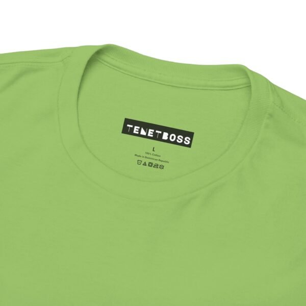Vibrant Green Unisex Heavy Cotton Tee for Casual Comfort - Image 18