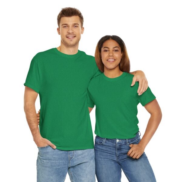 Comfortable Unisex Heavy Cotton Tee - Perfect for Everyday Wear - Image 11