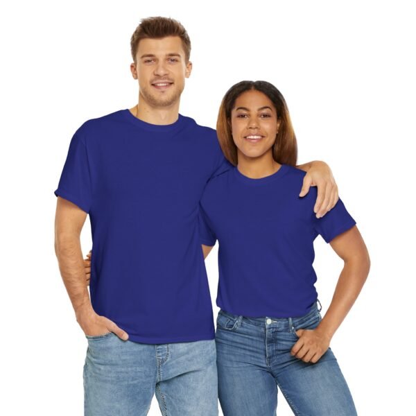 Comfortable Unisex Heavy Cotton Tee - Perfect for Everyday Wear - Image 11
