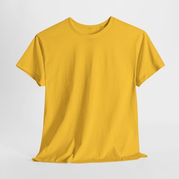 Casual Unisex Heavy Cotton Tee - Comfy Everyday Wear - Image 75