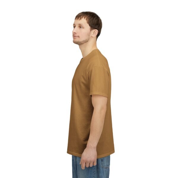 Casual Unisex Heavy Cotton Tee - Comfy Everyday Wear - Image 10