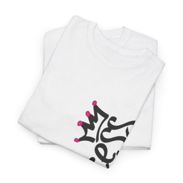 Princess Graphic Unisex Heavy Cotton Tee – Perfect Gift for Young Royals - Image 8