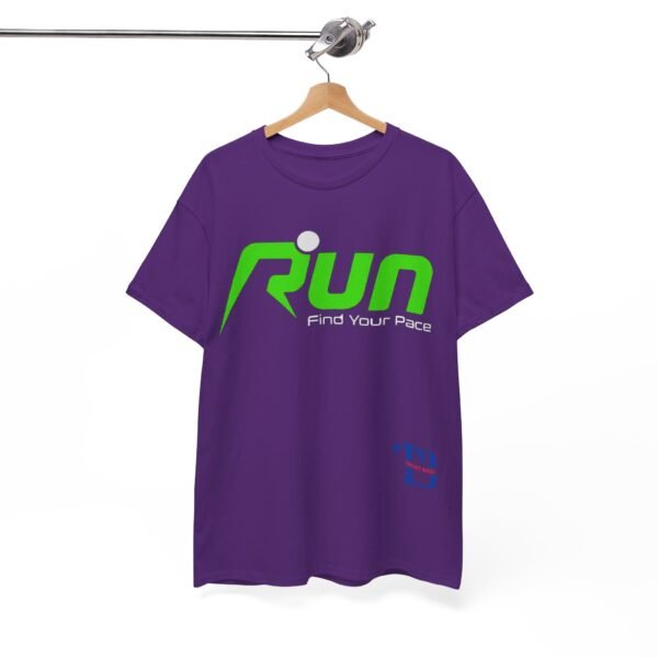 Motivational Running Tee - 'Find Your Pace' Unisex Heavy Cotton T-Shirt - Image 34