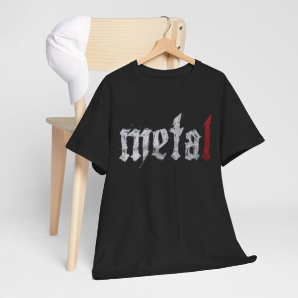 Unisex Heavy Cotton Tee - Metal Graphic Tee for Music Lovers - Image 5