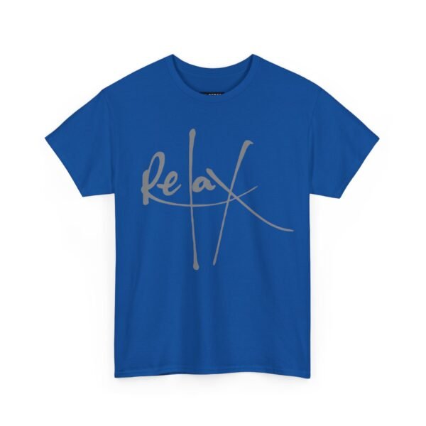 Relax Unisex Heavy Cotton Tee - Comfortable Casual Wear for Stress Relief - Image 21