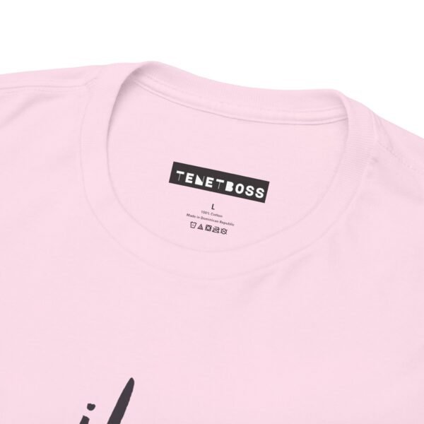 Inspirational Unisex Heavy Cotton Tee - 'If You Can Dream It, You Can Achieve It' - Image 3