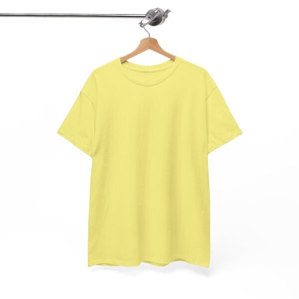 Casual Unisex Heavy Cotton Tee - Comfy Everyday Wear - Image 62