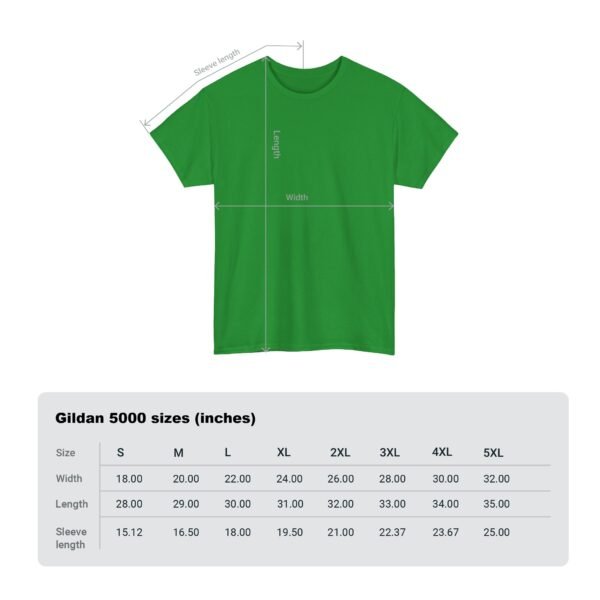 Comfortable Unisex Heavy Cotton Tee - Perfect for Everyday Wear - Image 24