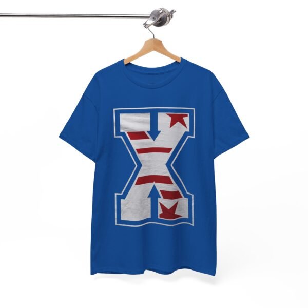 Bold Unisex Heavy Cotton Tee with Star & Stripes Design - Image 20