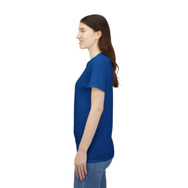 Bold Blue Unisex Heavy Cotton Tee - Comfortable Everyday Wear - Image 9