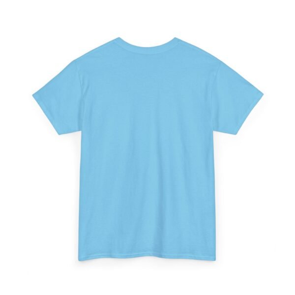 Casual Unisex Heavy Cotton Tee - Comfortable Everyday Wear - Image 3