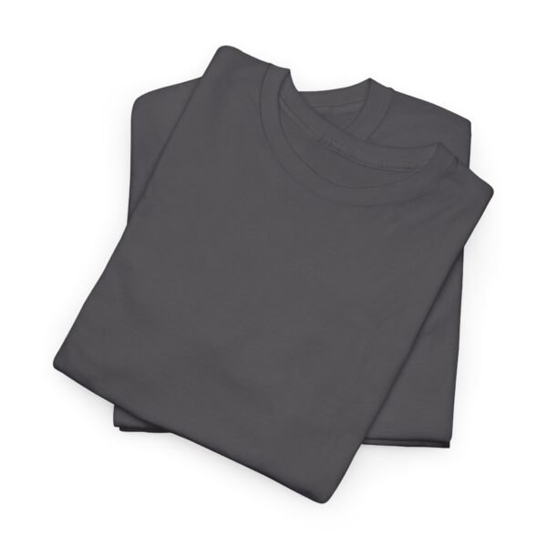 Casual Unisex Heavy Cotton Tee - Perfect for Everyday Wear - Image 8