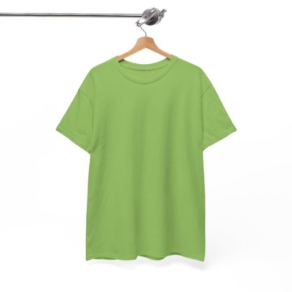 Vibrant Green Unisex Heavy Cotton Tee for Casual Comfort - Image 16