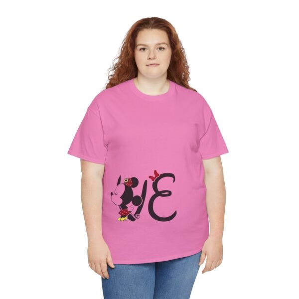 Whimsical Mickey Mouse Unisex Heavy Cotton Tee - Image 19