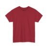 cherry red Unisex Heavy Cotton Tee - Comfortable Everyday Style for All Occasions - Image 2