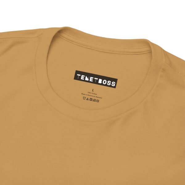 Casual Unisex Heavy Cotton Tee - Comfy Everyday Wear - Image 6