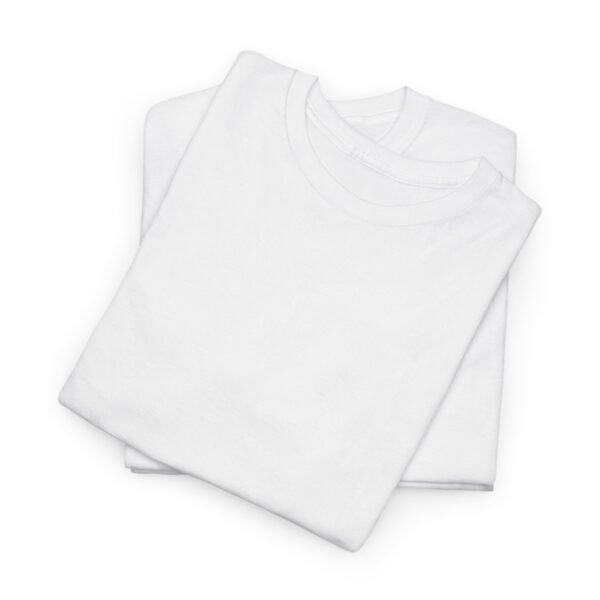 White Unisex Cotton Tee - Image 8
