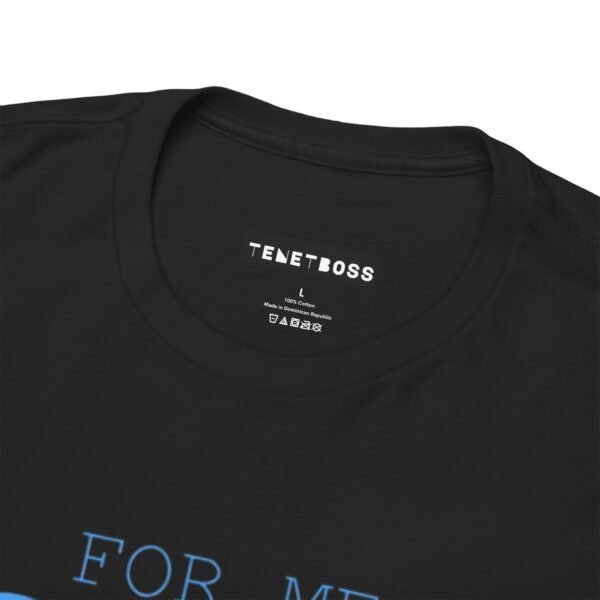Romantic Unisex Heavy Cotton Tee - 'For Me, Love is You' - Image 6