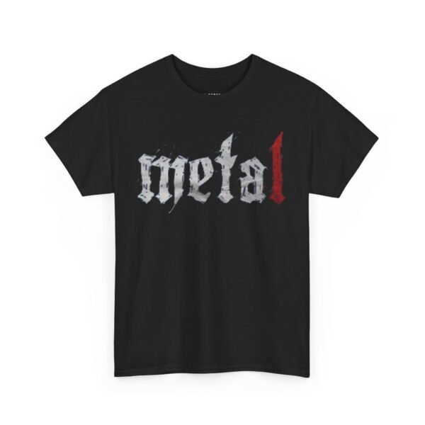 Unisex Heavy Cotton Tee - Metal Graphic Tee for Music Lovers - Image 2