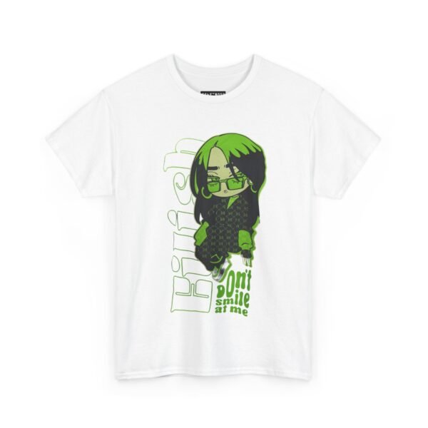 Girls Heavy Cotton Tee - 'Don't Smile at Me' Graphic Tee for Casual Vibes - Image 12