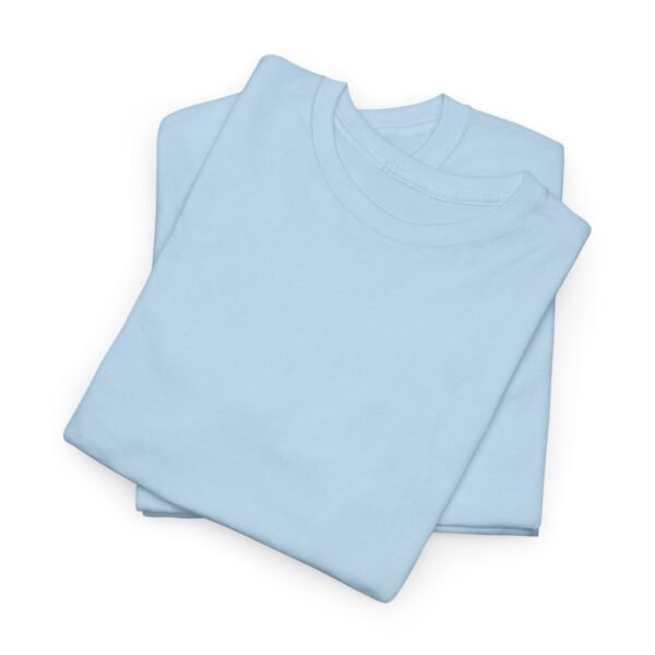 Casual Unisex Heavy Cotton Tee - Comfortable Everyday Wear - Image 20
