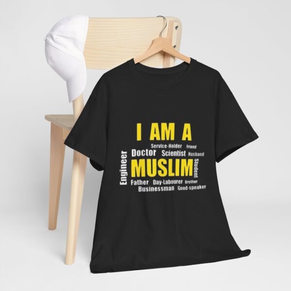 I Am A Muslim Unisex Heavy Cotton Tee - Comfortable Faith-Inspired T-Shirt - Image 5