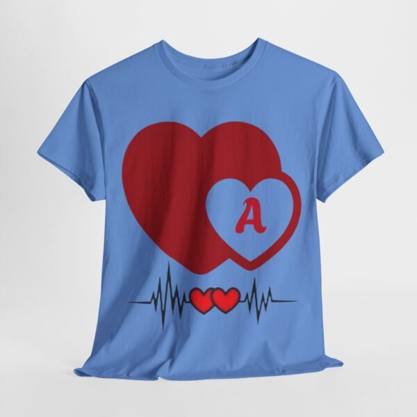 Heartbeat Love Unisex Tee - Perfect for Valentine's Day & Romantic Gifts - Image 13