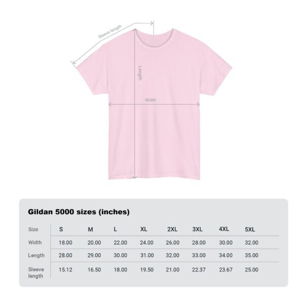 Comfortable Unisex Heavy Cotton Tee in Soft Pink - Casual Everyday Wear - Image 22