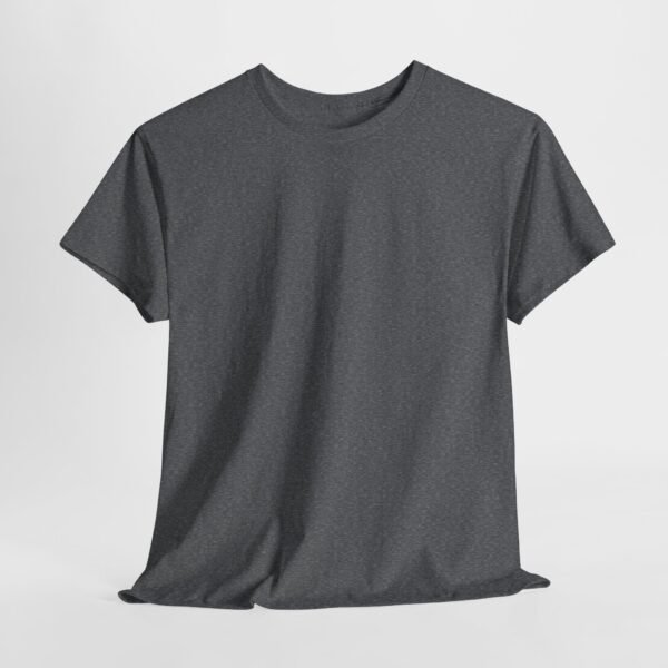 Casual Unisex Heavy Cotton Tee - Perfect for Everyday Wear - Image 15